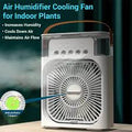 Mini Humidifier Portable Air Cooler with Water Tank,3-Speed Fan, LED Light, Timer Function🫶🫶