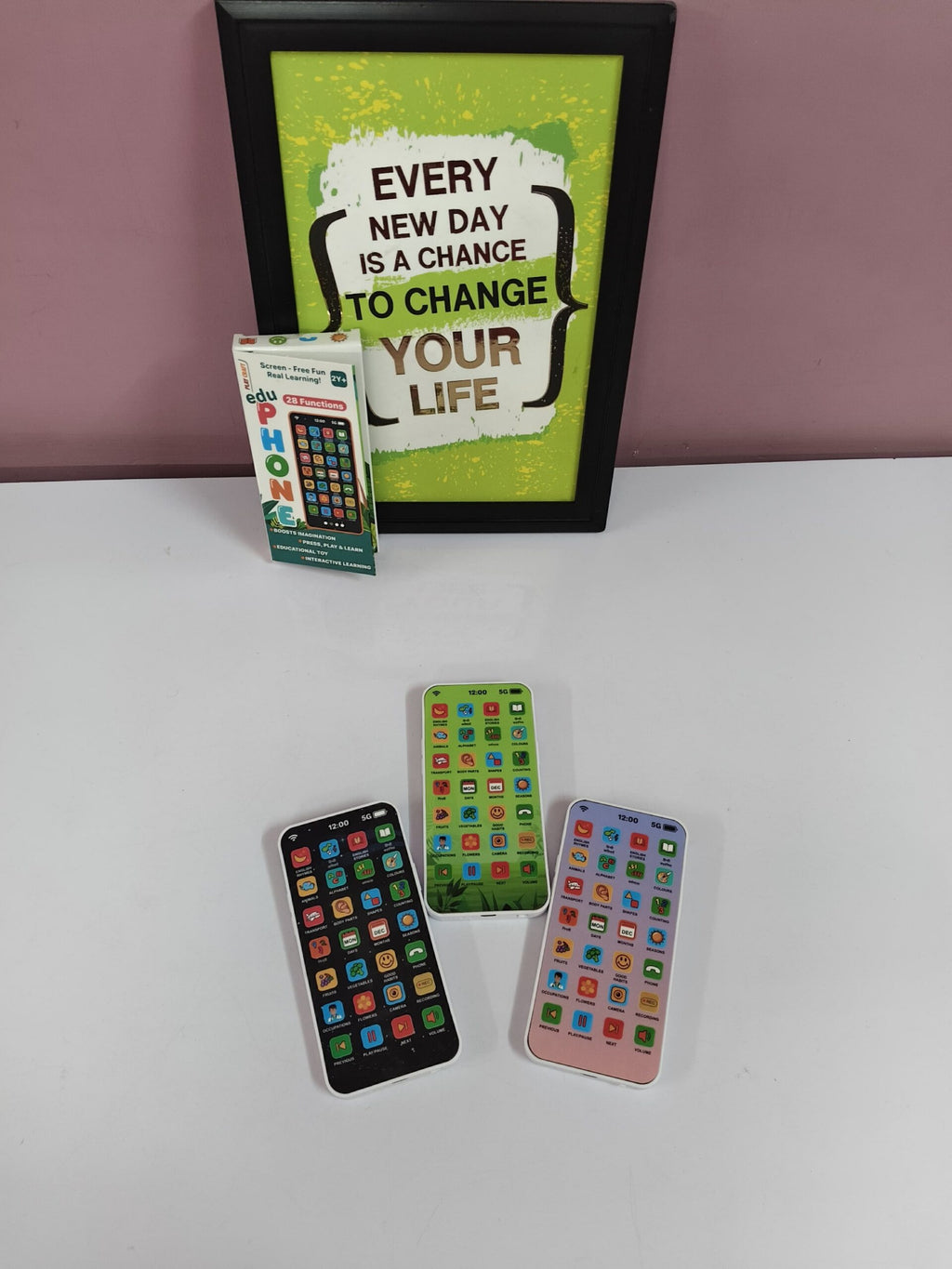 EduPhone Early Learning Mobile for 2 to 5 Year Old Kids, 28 Fun Functions🤩