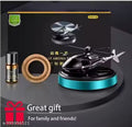 Solar Powered Car Perfume Diffuser – Helicopter Design🚗☀️