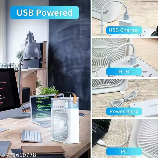 Mini Air Cooler – Portable Personal Air Conditioner Fan❄️